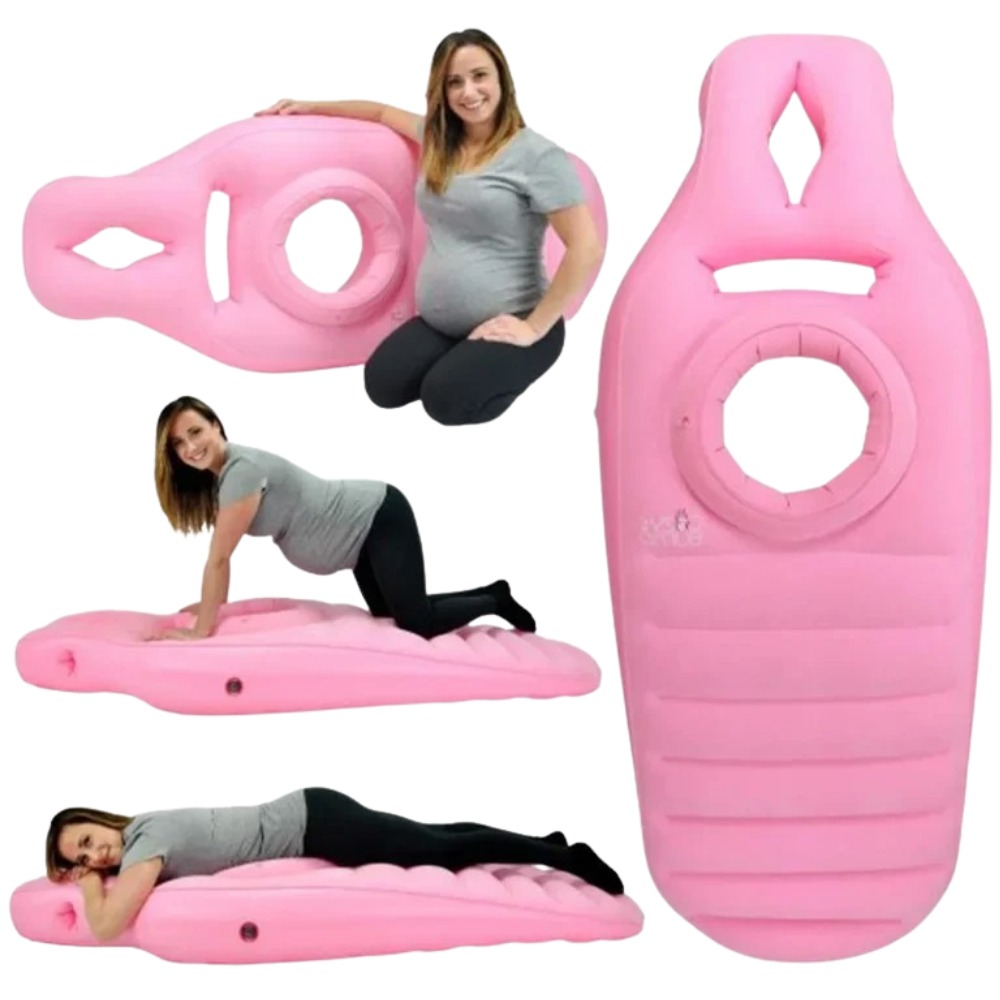 Inflatable Pregnancy Pillow & Yoga Mat