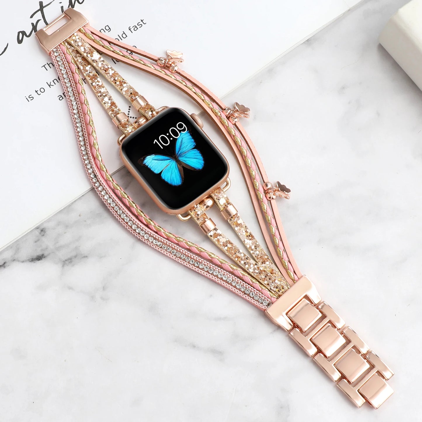 Jewelry-Leather-Strap-for-Apple-Watch