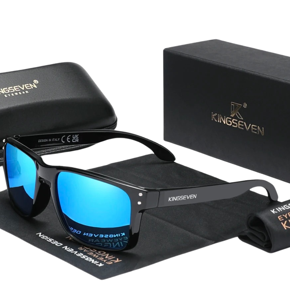 KINGSEVEN Square Retro Polarized Sunglasses