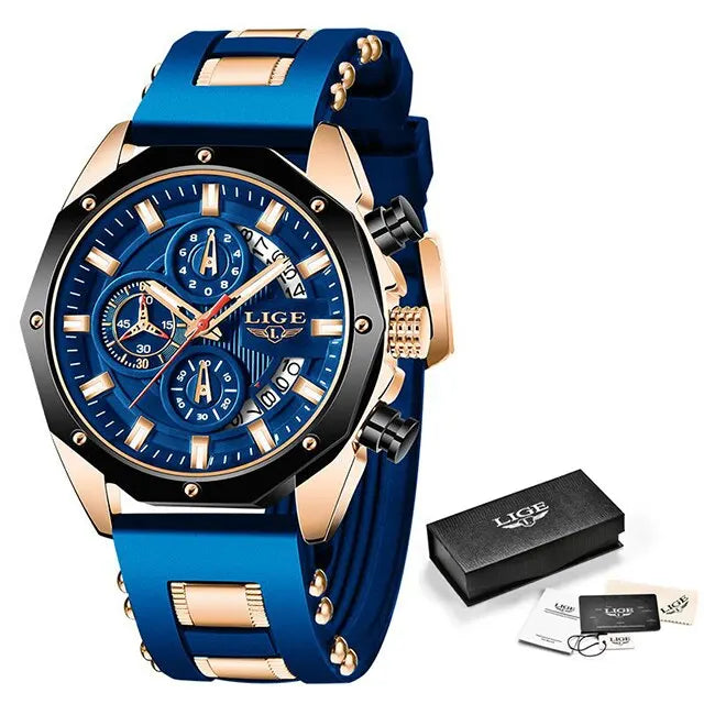 Luxury-Silicone-Sport-Watch