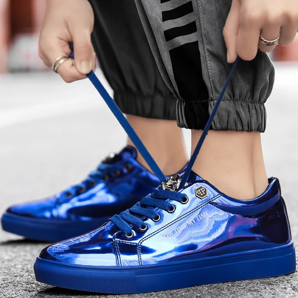 Men's Mirror Glitter Sneakers