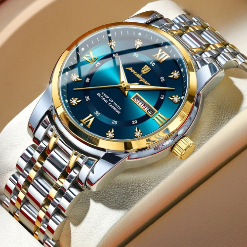 Quartz Stainless Steel Sport Men's Watch | POEDAGAR™