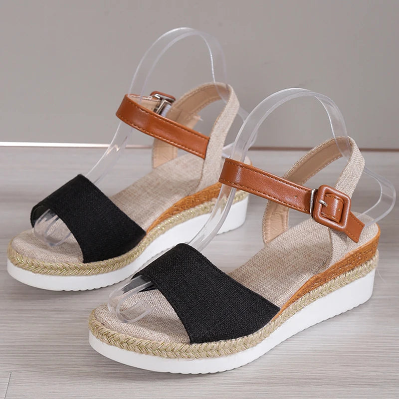 Women's Elegant Summer Wedge Sandals | KUIDFAR