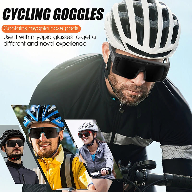 WEST BIKING Polarized Photochromic Fit-Over Sunglasses