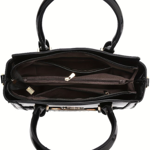 Shoulder Bag for Women with crocodile pattern