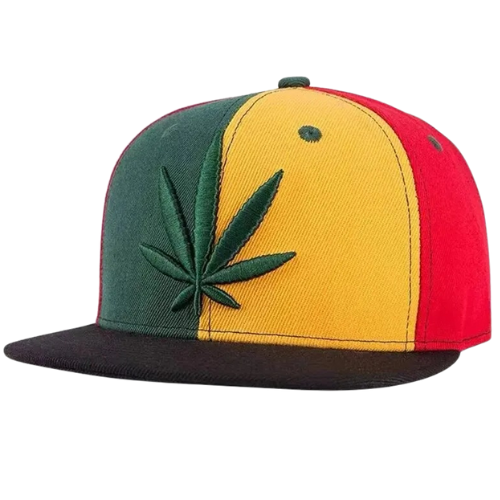 Unisex Maple Leaf Embroidered Snapback Cap – Casual & Stylish
