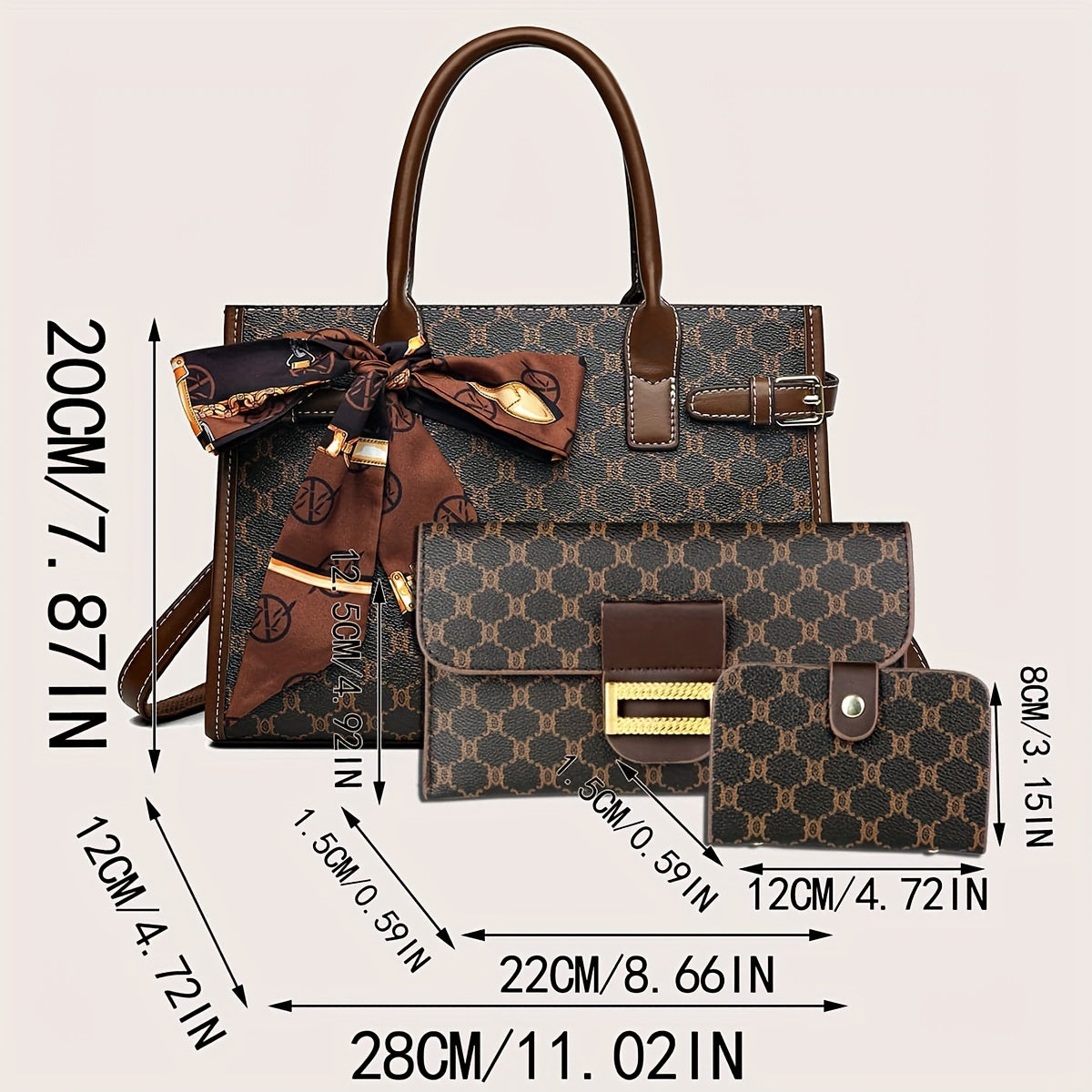 Handbag with Wallet Set | Nabini™