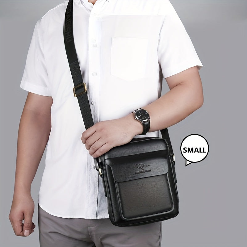 Leather Crossbody Bag for Men