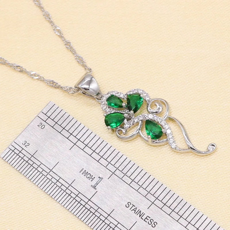 925-Sterling-Cubic-Zirconia-Jewelry-Sets