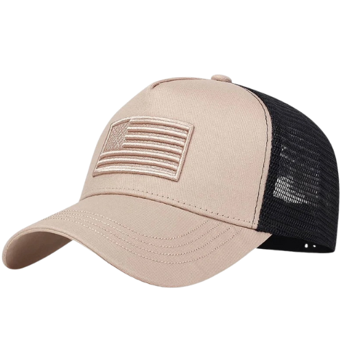 American Flag Embroidered Baseball Cap