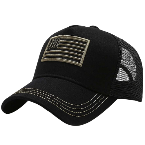 American Flag Embroidered Baseball Cap