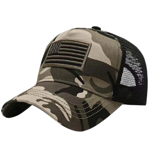 American Flag Embroidered Baseball Cap