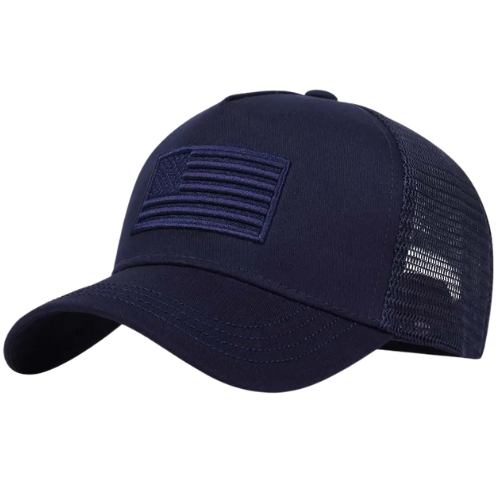 American Flag Embroidered Baseball Cap