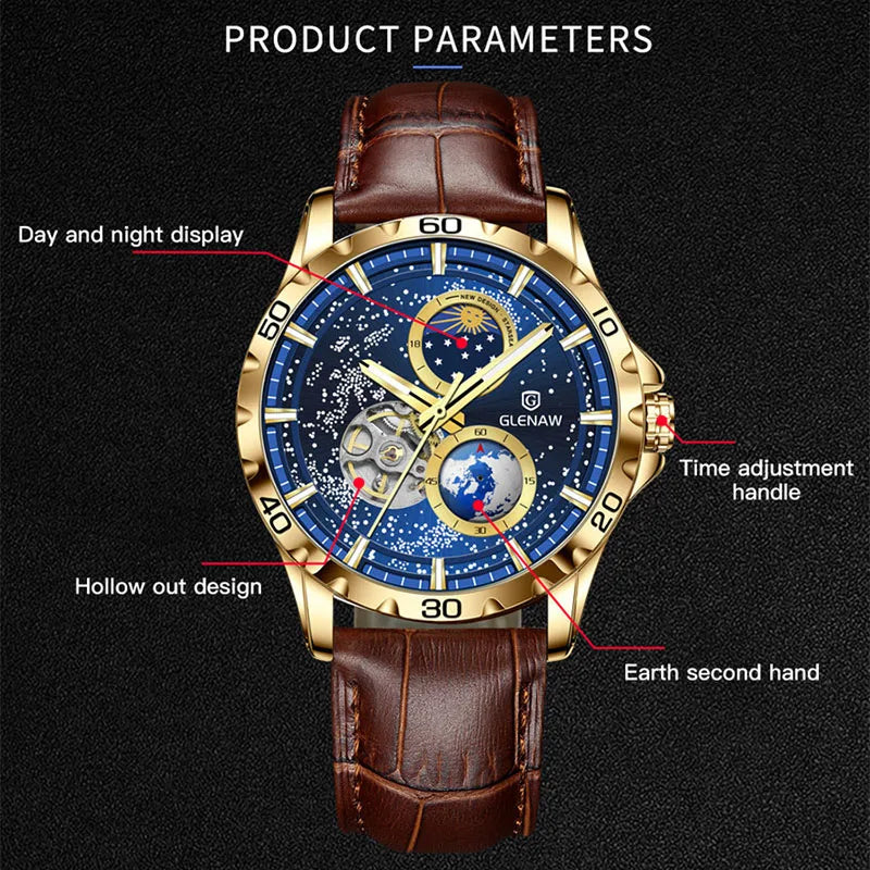 Automatic-Mechanical-Watch