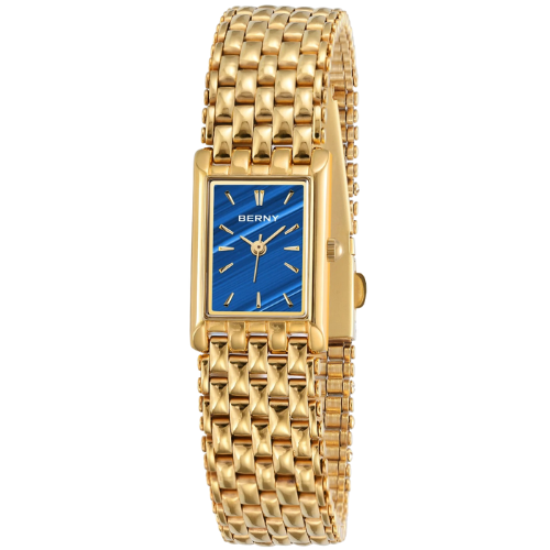 BERNY Luxury Square Gold Women's Watch