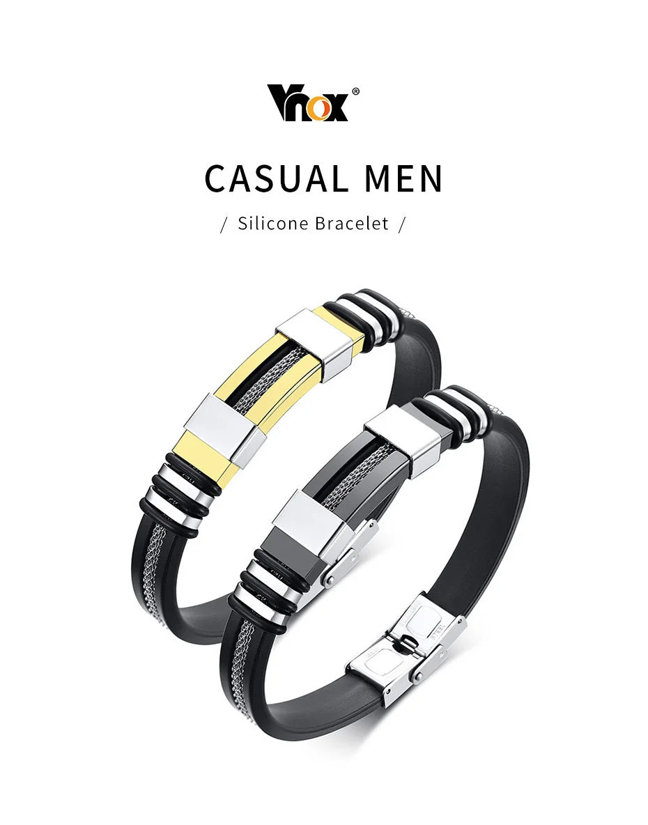 Casual-Stainless-Steel-Bracelet