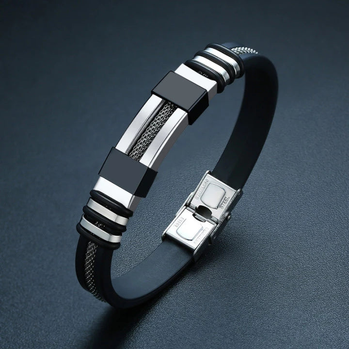 Casual-Stainless-Steel-Bracelet