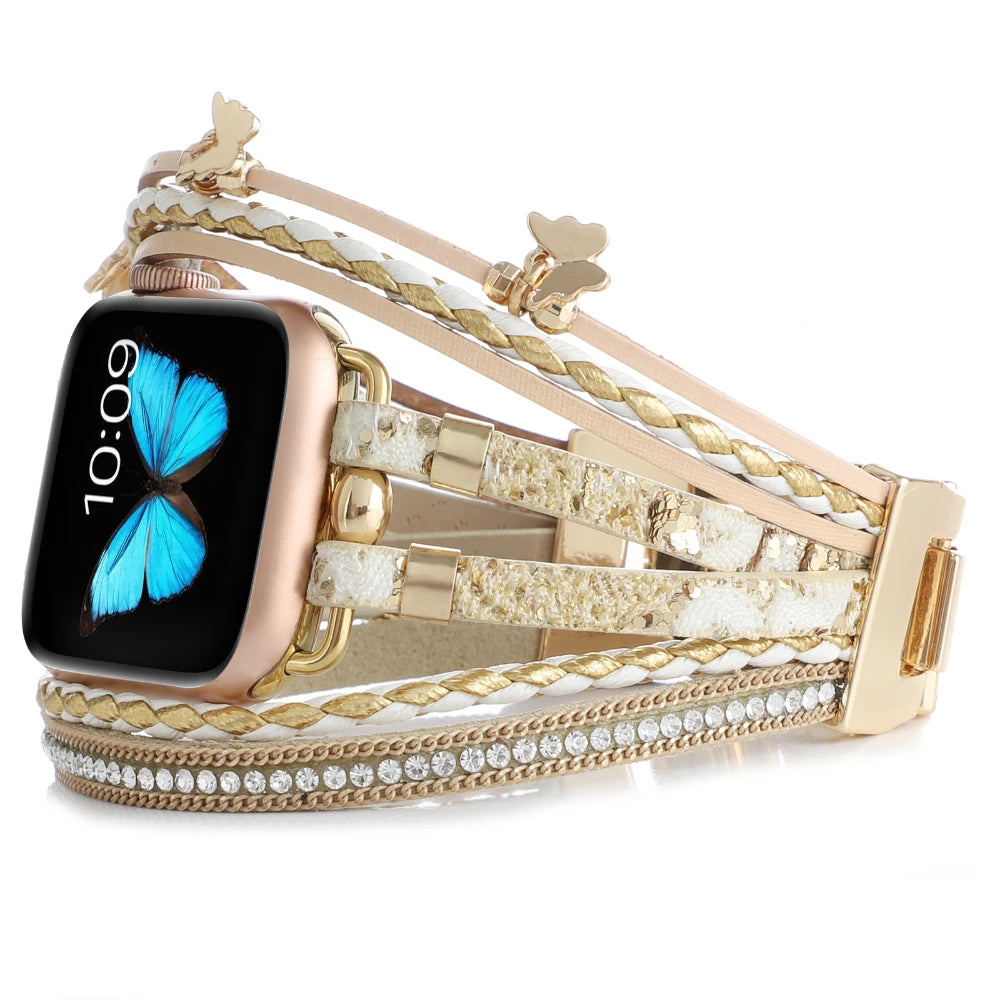 Jewelry-Leather-Strap-for-Apple-Watch