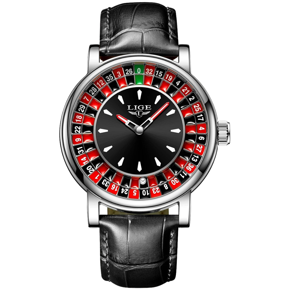 LIGE Men's Luxury Quartz Watch - 89161