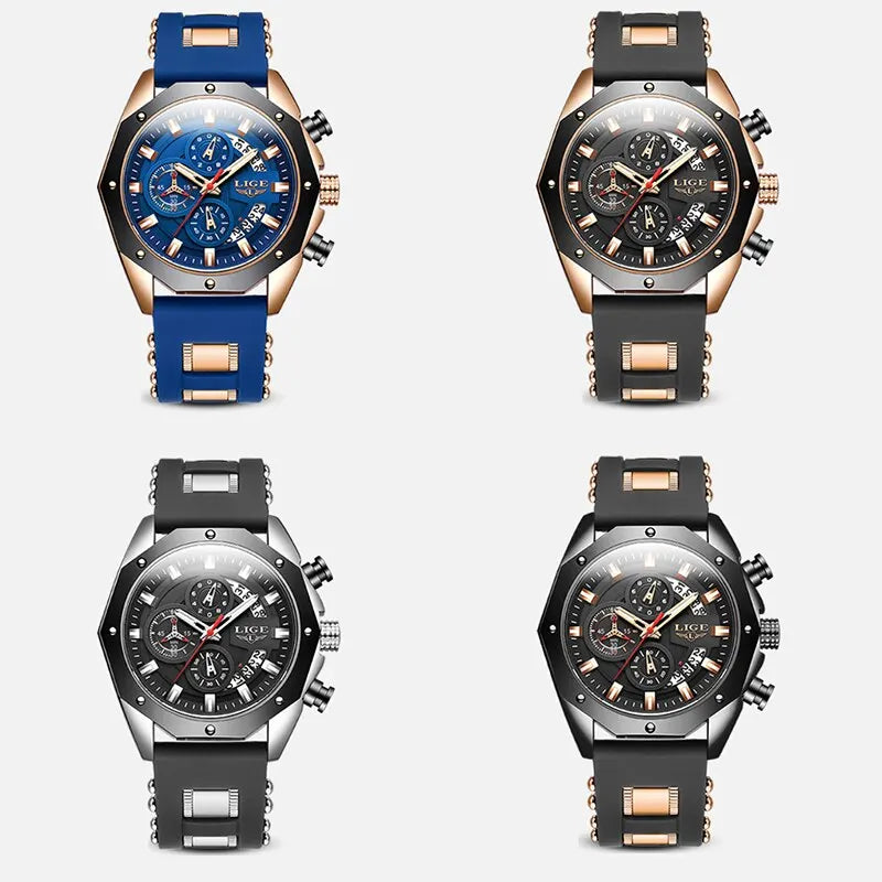 Luxury-Silicone-Sport-Watch