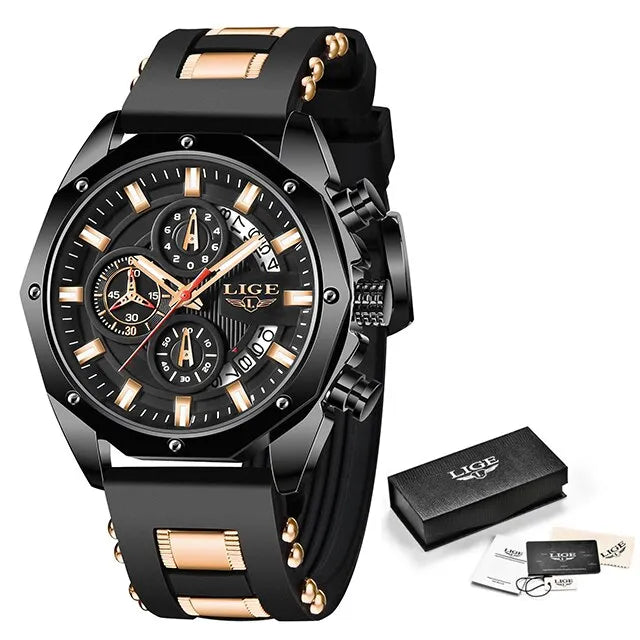 Luxury-Silicone-Sport-Watch