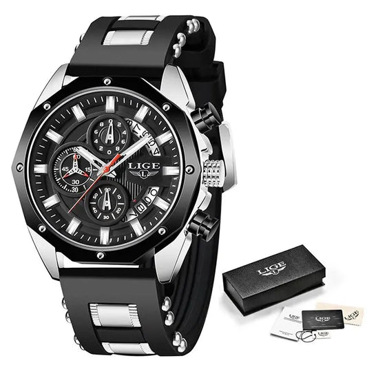 Luxury-Silicone-Sport-Watch