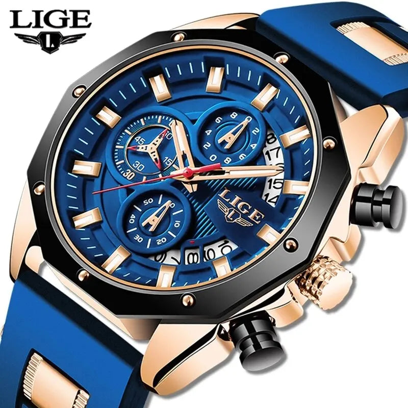 Luxury-Silicone-Sport-Watch