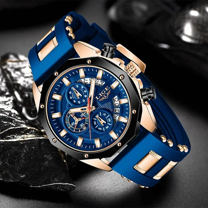 Luxury-Silicone-Sport-Watch