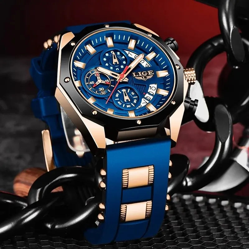 Luxury-Silicone-Sport-Watch