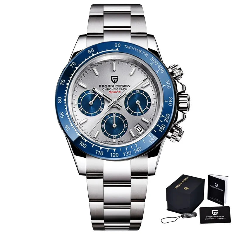 Mens-Business-Chronograph-Watch