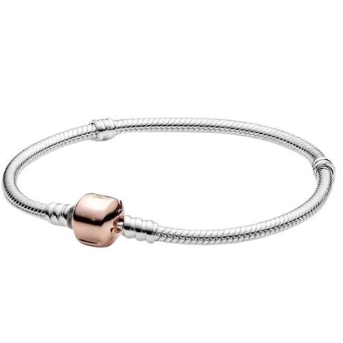 Pandora S925 Silver Classic Square Bead