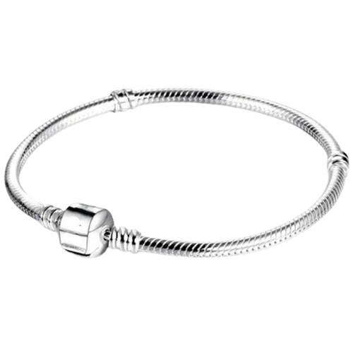 Pandora S925 Silver Classic Square Bead