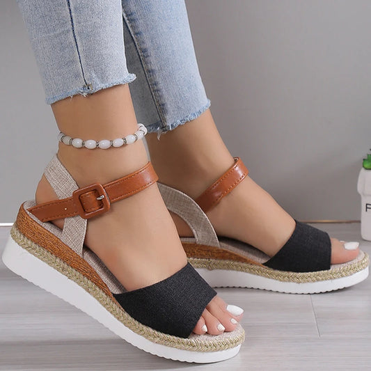 Women's Elegant Summer Wedge Sandals | KUIDFAR