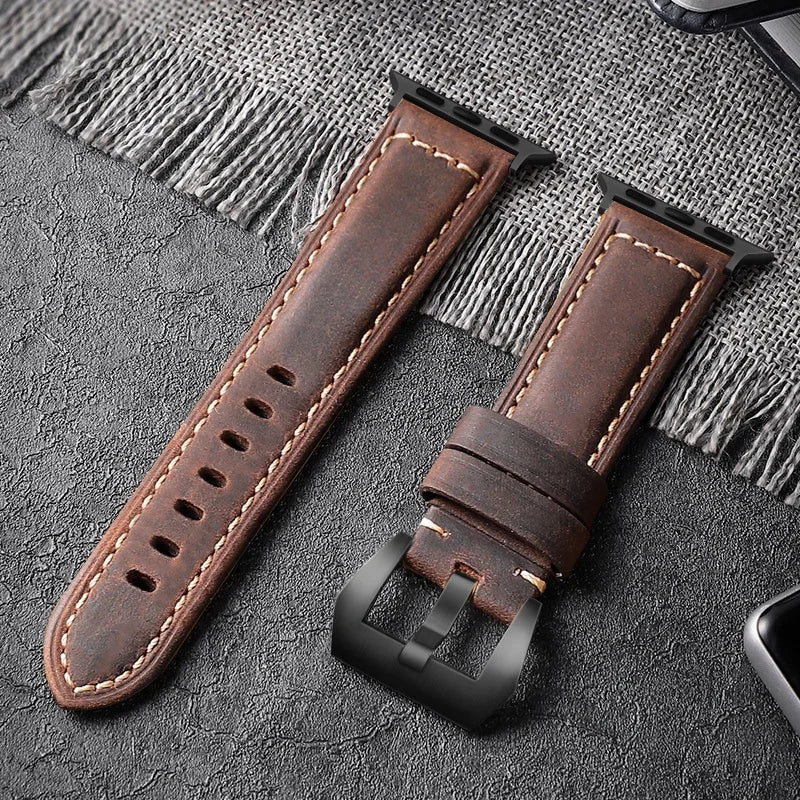 Leather Apple Watch Band