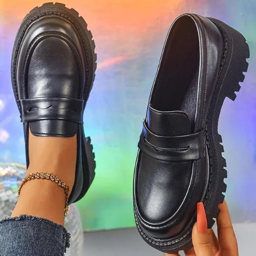 Women's Vintage Platform Loafers
