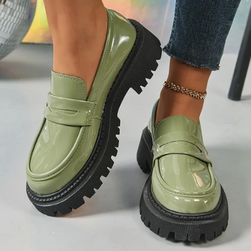 Women's Vintage Platform Loafers
