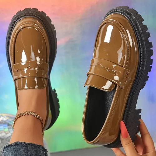 Women's Vintage Platform Loafers