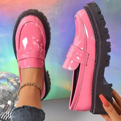Women's Vintage Platform Loafers