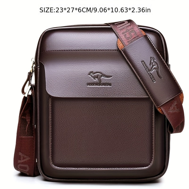 Leather Crossbody Bag for Men