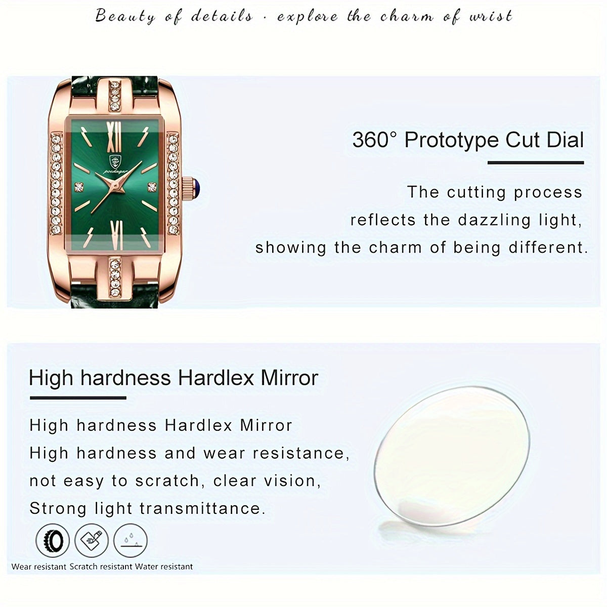 Elegant Fashion Quartz Watch for Women | POEDAGAR™